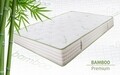 Saltea Ortopedica, Hipoalergenica, Premium Bamboo Memory Latex, 90x200 cm, H 26 cm, Arcuri Pocket, 7 Zone de Confort