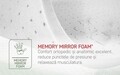 Saltea Ergo Relax Free Air 14+3 Memory, Super Ortopedica, Husa Hipoalergenica, 80x200x17 cm