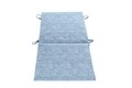 Perna scaun cu spatar Alcam, Midsummer, 105x48x3 cm, microfibra matlasta, Blue Jeans