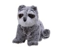 Decoratiune Racoon, Decoris, 26x17x19 cm, spuma, gri