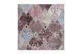 Covor Kozdere - Pink, Confetti, 100x100 cm, poliamida, multicolor