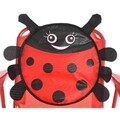 Set mobilier de gradina pentru copii Ladybug, Decoris, 4 piese, rosu