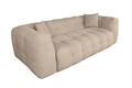 Canapea Bellezza, 3L, 233x104x72 cm, Bej sand