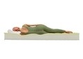 Saltea Super Ortopedica Aloe Vera 3 Memory 7 Zone 80x200x17 cm