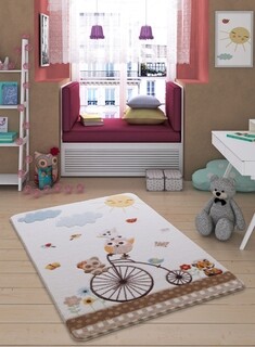 100x150 cm, Multicolor, Sunny Day - White