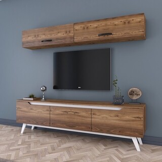 Walnut/White