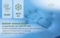 Saltea Green Future Arctic Gel Memory 14 + 5, 140x200 cm, 7 zone de confort, Anatomica, Ortopedica