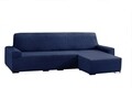 Husa coltar dreapta elastica bi-stretch, Aquiles, brat scurt, albastru C/3