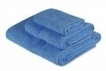 Set 3 prosoape de baie Simplicity, Hobby, 30 x 50 cm/50 x 90 cm/70 x 100 cm, 100% bumbac, bleu