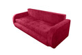 Canapea extensibila Genoa Rosu, 230x97x78 cm, cu lada de depozitare