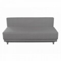 Canapea extensibila Napoli Grey, 205x90x86 cm, cu lada de depozitare