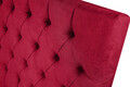 Pat matrimonial, Stockholm, Chester E, 160x200 cm, saltea tip Pocket, topper memory, Rosu