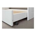 Pat multifunctional pentru o persoana, 90x190 cm, Leonie 23, Inter Link, lemn, alb