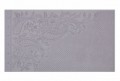 Set 2 prosoape de maini 50x90 cm, 100% bumbac, Soft Kiss, Noktalı Şal, gri