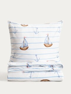 140x200 cm, Alb;Albastru