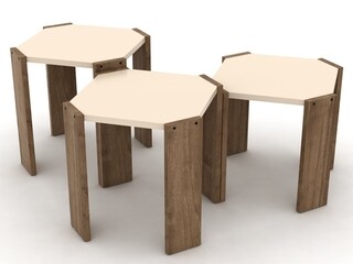 Walnut/Crem