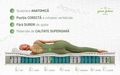 Saltea Ortopedica, Hipoalergenica, Premium Bamboo Memory Latex, 200x200 cm, H 26 cm, Arcuri Pocket, 7 Zone de Confort