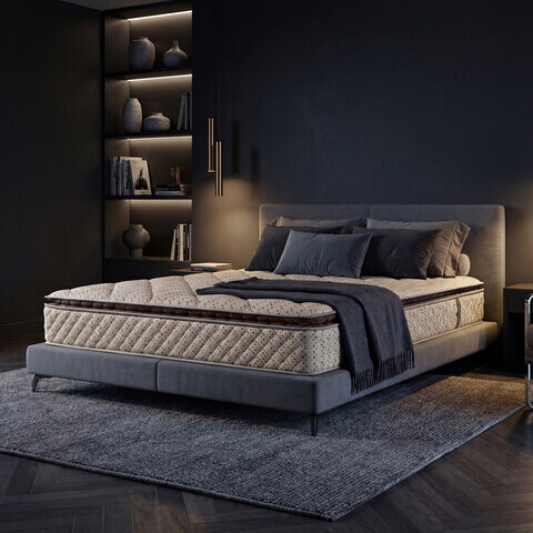 Saltea Green Future Luxuria Intense Memory Pocket 7 Zone 120x200 cm, H 28 cm