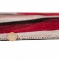 Covor Infinite Splinter Red, Flair Rugs, 160 x 220 cm, 100% poliester, rosu/bej/negru