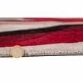 Covor Infinite Splinter Red, Flair Rugs, 160 x 220 cm, 100% poliester, rosu/bej/negru