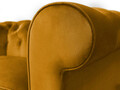 Fotoliu Oxford Chesterfield, 93x116x75 cm, Mustard