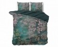 Lenjerie de pat dubla Tiran Flower Green, Dreamhouse, 3 piese, 200x220 cm, 100% bumbac, multicolora