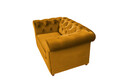 Fotoliu Oxford Chesterfield, 93x116x75 cm, Mustard