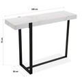 Consola Carole, Versa, 100x30x75 cm, MFG