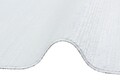 Covor Eko rezistent, ST 09 - White, 60% poliester, 40% acril,  120 x 180 cm