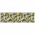 Covor rezistent Webtappeti Limoni 58 x 240 cm, gri/galben/verde