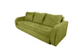 Canapea extensibila Genoa Verde, 230x97x78 cm, cu lada de depozitare
