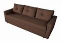 Canapea Extensibila Firenze Lux Dark Chocolate 218x85x85 cm + lada de depozitare, maro