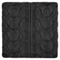 Perna decorativa Classical Rib, Decomex, 45x45 cm, poliester, negru