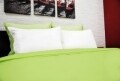 Lenjerie 2 persoane Nature, 100% Bambus, 6 piese, 200x220 cm, Verde