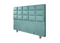 Pat matrimonial, Stockholm, Cubic E, 160x200 cm, saltea tip Pocket, topper memory, Mint