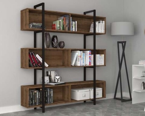 Biblioteca D2306OKTL160M102, Gauge Concept, 160x35x180 cm, PAL, aluna