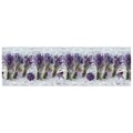 Covor rezistent Webtappeti Lavanda 58 x 115 cm, gri/mov/verde