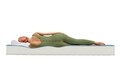 Saltea Green Future Cool Bamboo 12+3 cm Memory, 90x200x18 cm, Anatomica, Ortopedica