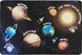 Covor Planets - Black, Confetti, 100x150 cm, poliamida, multicolor