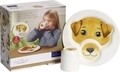 Set mic dejun copii 2 piese, Villeroy & Boch, Animal Friends Dog, Ø 22 cm/190 ml, portelan premium
