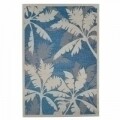 Covor indoor outdoor Floorita PALMS BLUE 160X230