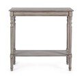 Consola Margaret Rectangular, Bizzotto, 81 x 30 x 81 cm, lemn de pin/MDF