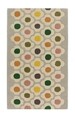 Covor Flower Bedora,100x200 cm, 100% lana, multicolor, finisat manual