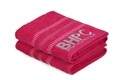 Set 2 prosoape de maini, Beverly Hills Polo Club, Botanik, 50x90 cm, 100% bumbac, fucsia