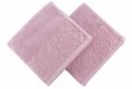 Set 2 prosoape de maini 50x90 cm, 100% bumbac, Soft Kiss, Burumcuk  Dusty Rose, roz