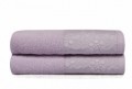 Set 2 prosoape de maini 50x90 cm, 100% bumbac, Soft Kiss, Yonca  Lilac