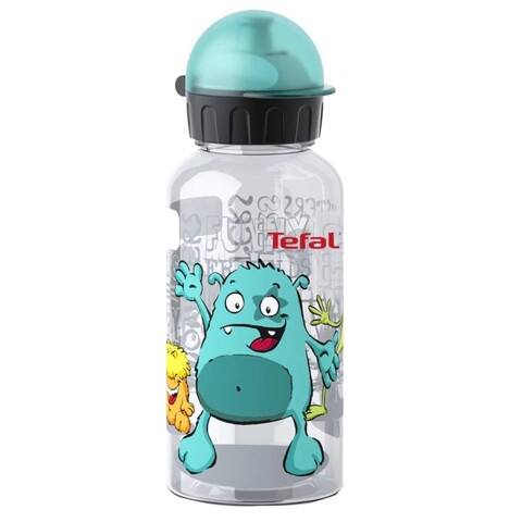 Sticla apa pentru copii, Tefal, Tritan, Monster, 0.4 L, plastic