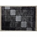 Covor Ludvic Koberec SM73B Sivy, 80 x 150 cm, 100% poliester, gri/negru