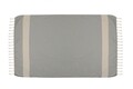 Prosop de plaja Elmas, Eponj Home, 100x180 cm, gri deschis