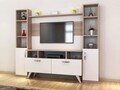 Comoda TV LASH, Gauge Concept, 180x31x150 cm, PAL, cordoba/alb